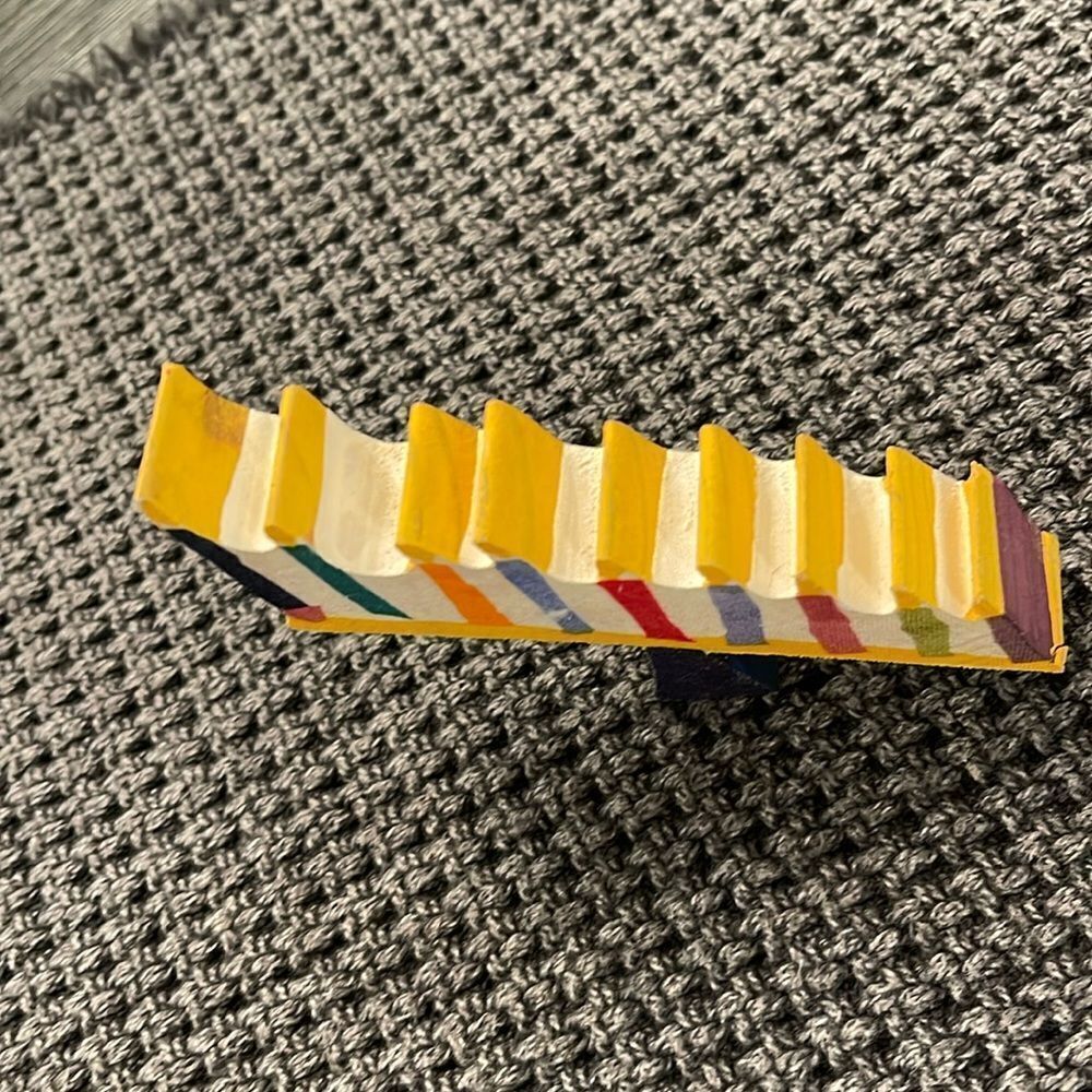 Wooden Menorah - Picture 2 of 4